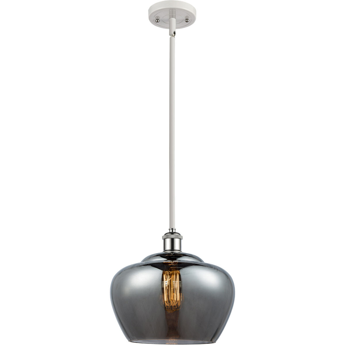 Smoked glass ceiling shade hot sale