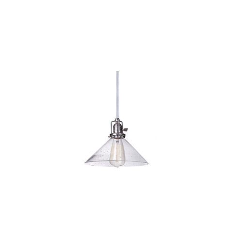 Union Square 1 Light 10 inch Pewter Pendant Ceiling Light in Seeded, S2