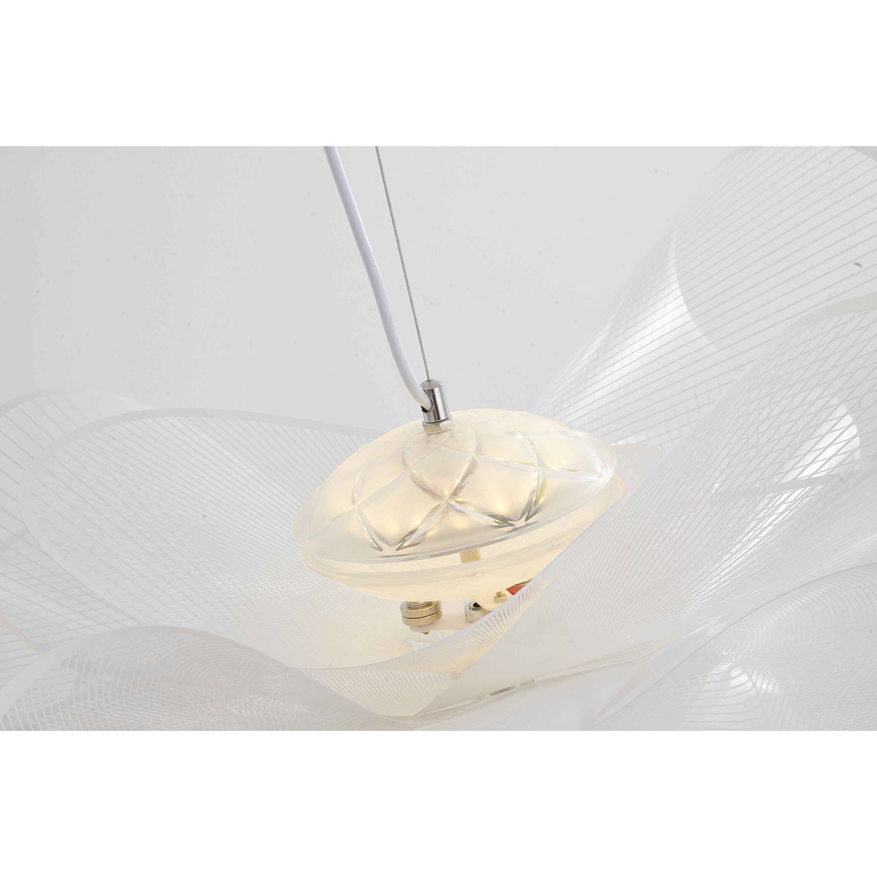 Canada LED 35.44 inch White Chandelier Ceiling Light