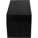 Leeroy 66 X 18 inch Matte Black Coffee Table/Bench