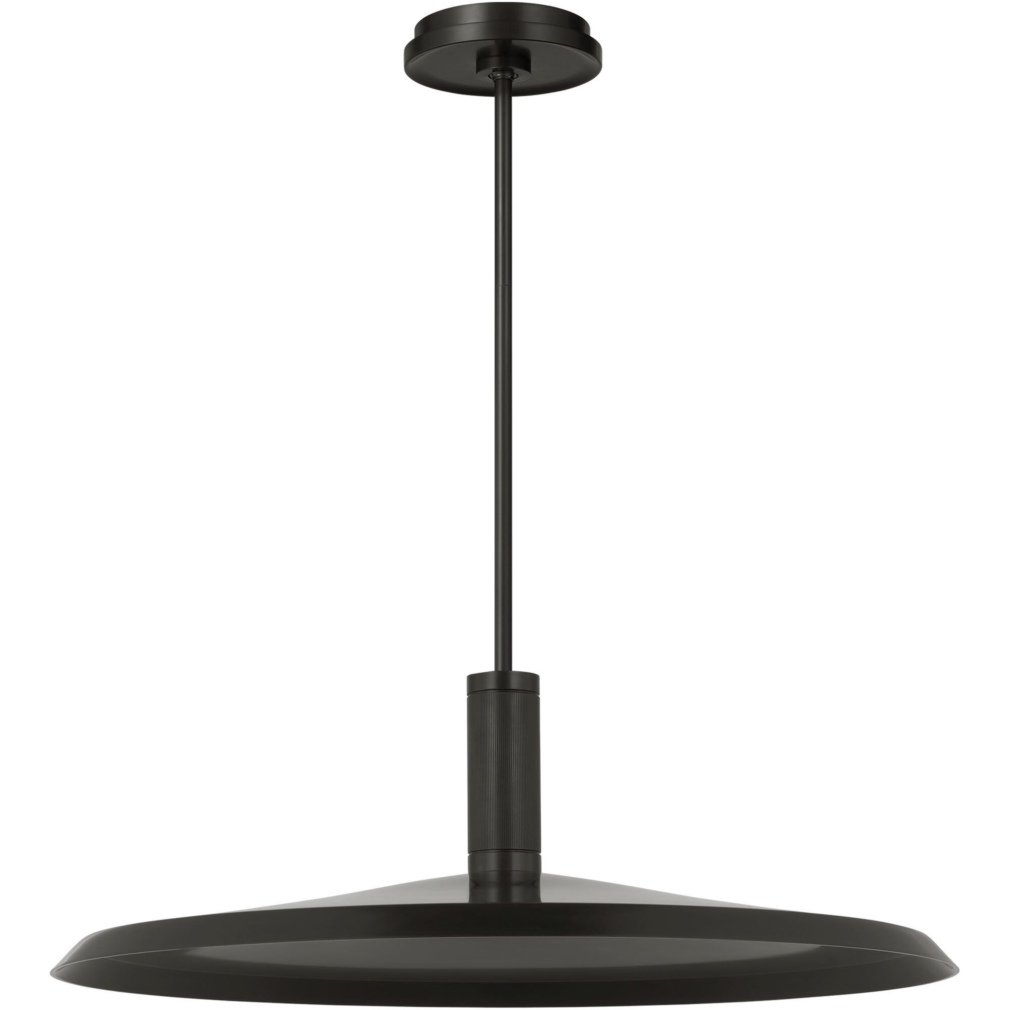 Avroko Saucer Direct LED 24 inch Bronze Pendant Ceiling Light