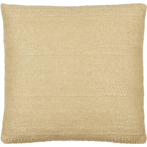 Lynx 22 X 22 inch Tan Accent Pillow