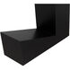 Devo 38 X 12 inch Matte Black Console