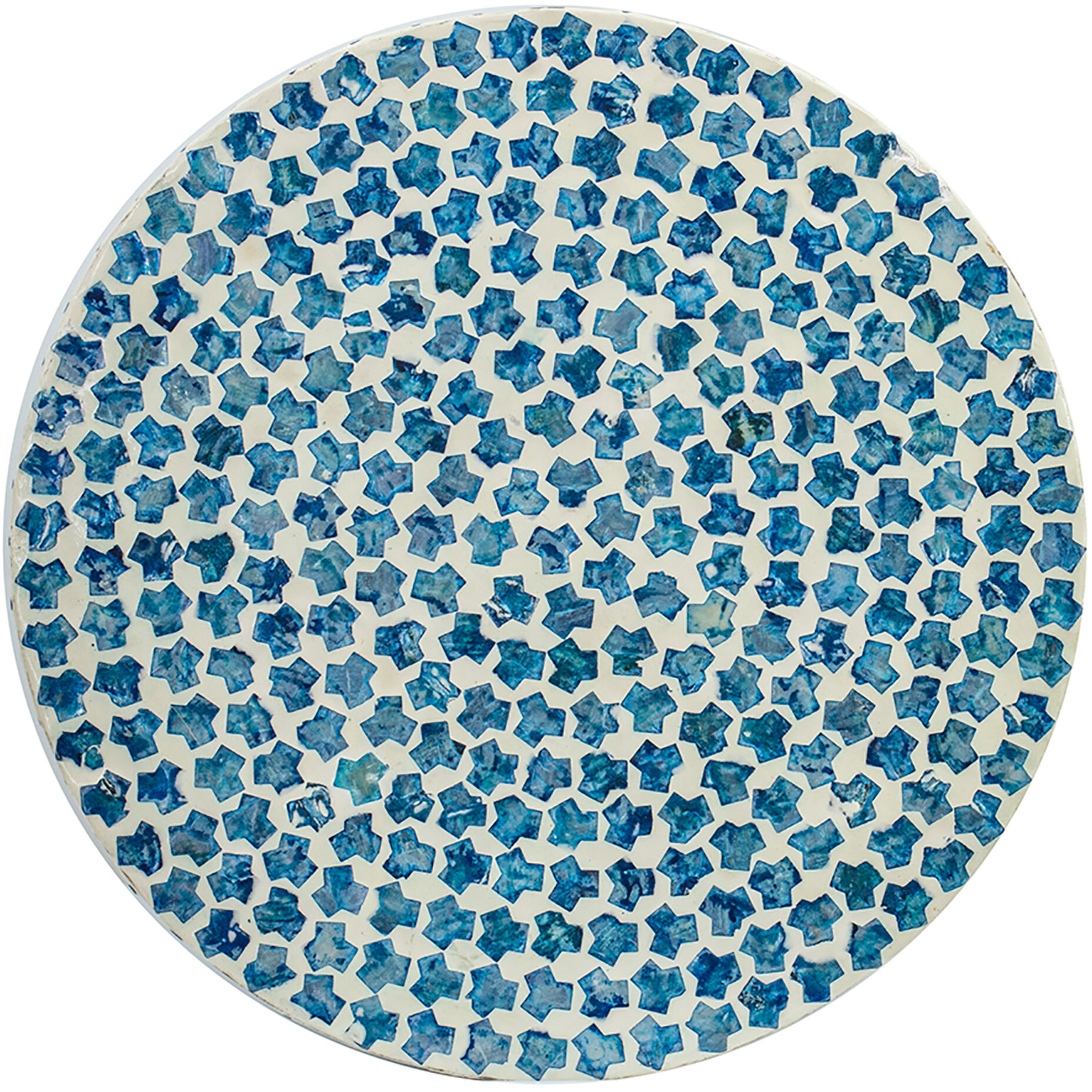 Anita 19.7 inch Blue Stool