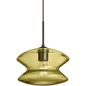 Zen 1 Light Bronze Pendant Ceiling Light