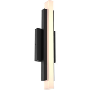 Architect Wall LED 3.06 inch Black Sconce Wall Light, Linear