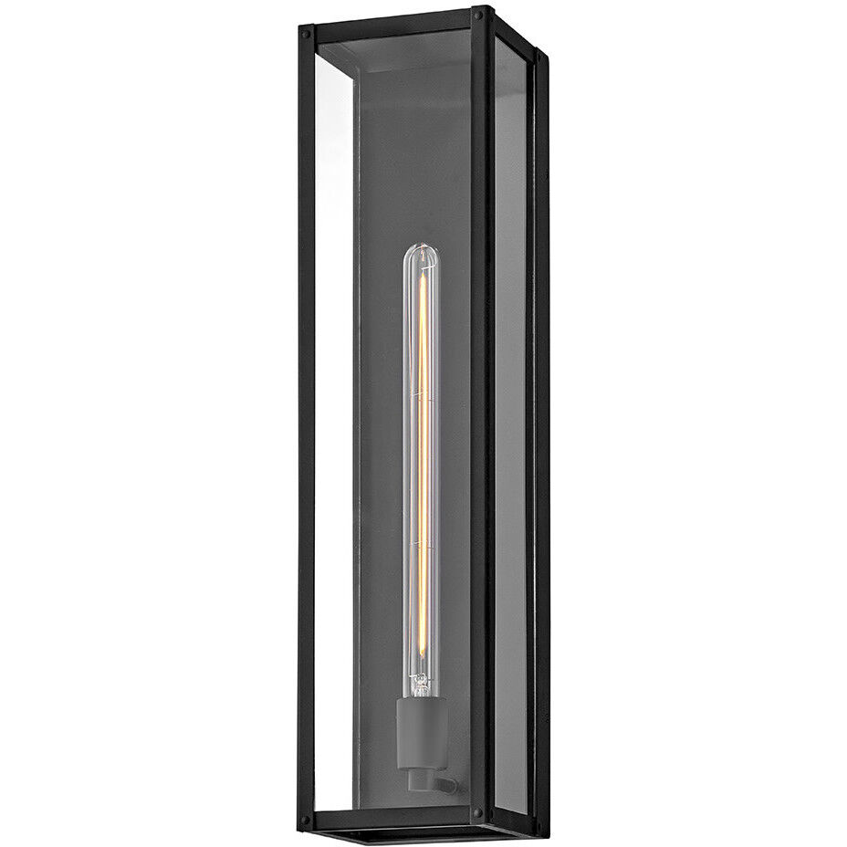 Estate Series Max 1 Light 24 inch Black Outdoor Wall Mount Lantern