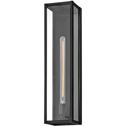 Estate Series Max 1 Light 24 inch Black Outdoor Wall Mount Lantern