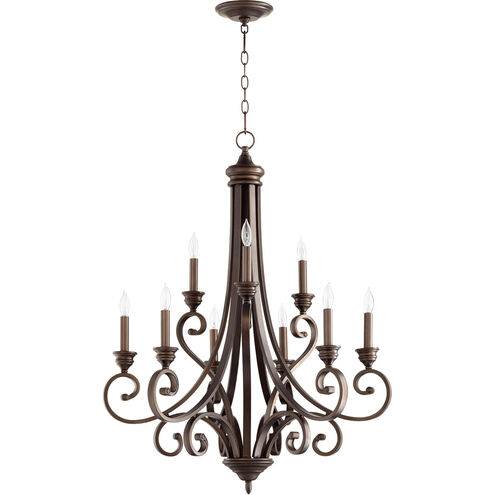 Bryant 9 Light 29 inch Oiled Bronze Chandelier Ceiling Light
