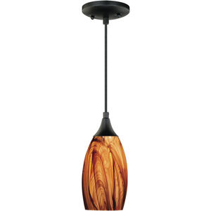Milano LED 4.75 inch Oil Rubbed Bronze Mini Pendant Ceiling Light