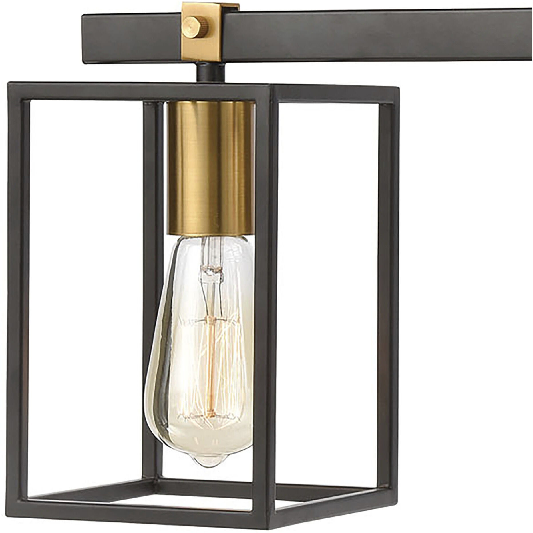 Cloe 3 Light 26 inch Matte Black Vanity Light Wall Light