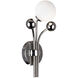 Element LED 8 inch Polished Nickel Wall Light