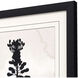 Dianella Muscari Black and Beige Framed Art
