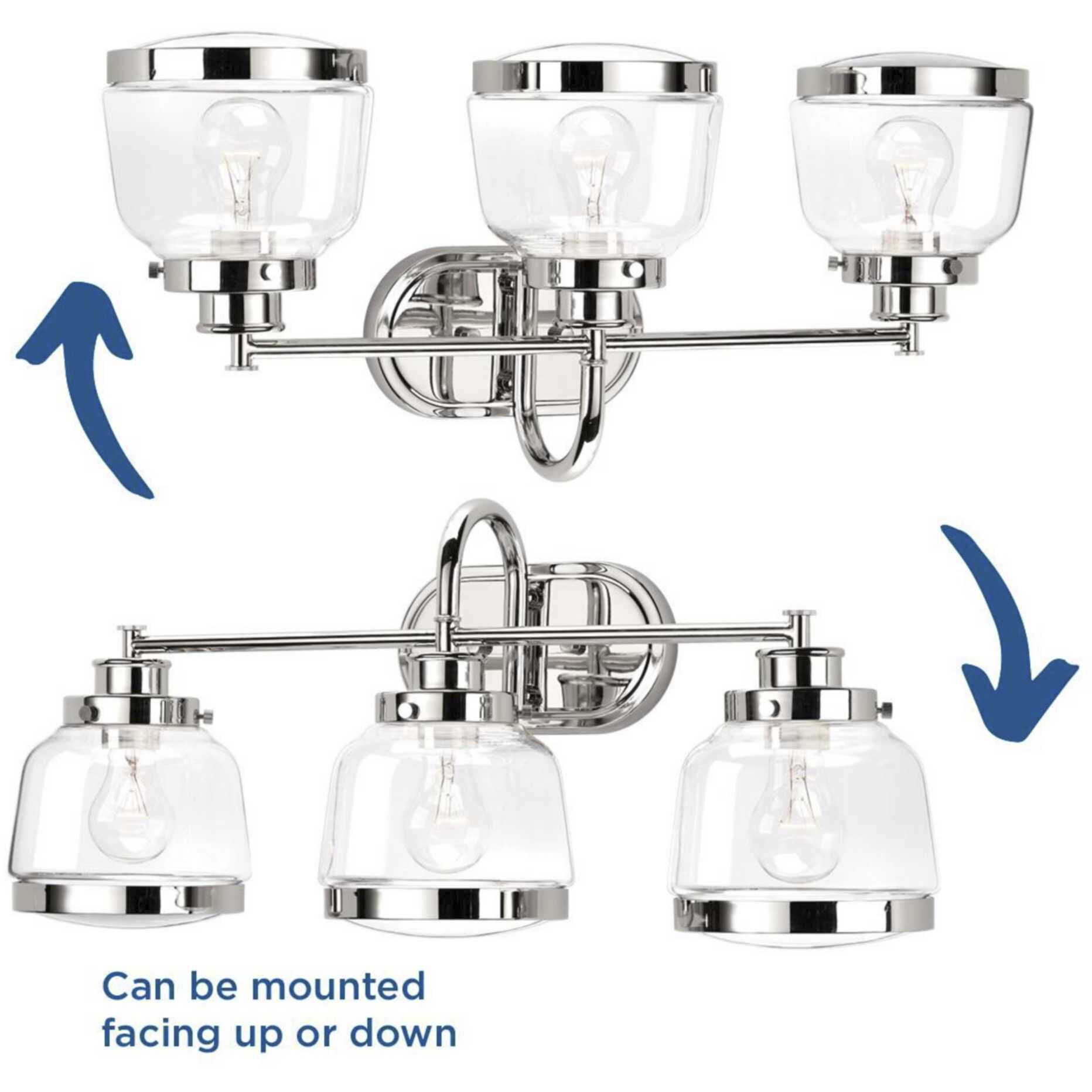 Judson 3 Light 26 inch Polished Nickel Bath Vanity Wall Light