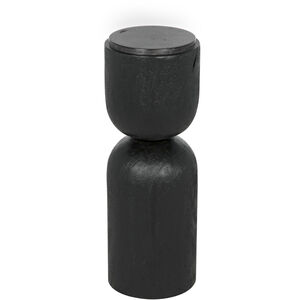 Kudoro 26 X 9.5 inch Burnt Black Side Table, Small