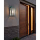 Westbrook 1 Light 13.13 inch Verde Green Outdoor Sconce in Seedy Glass, Brass Traditions by Innovations Lighting