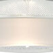 Spazio 1 Light Black Cord Pendant Ceiling Light