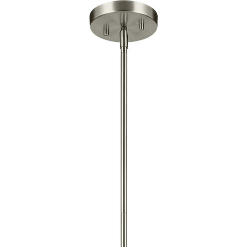 Avery 1 Light Brushed Nickel Pendant Ceiling Light