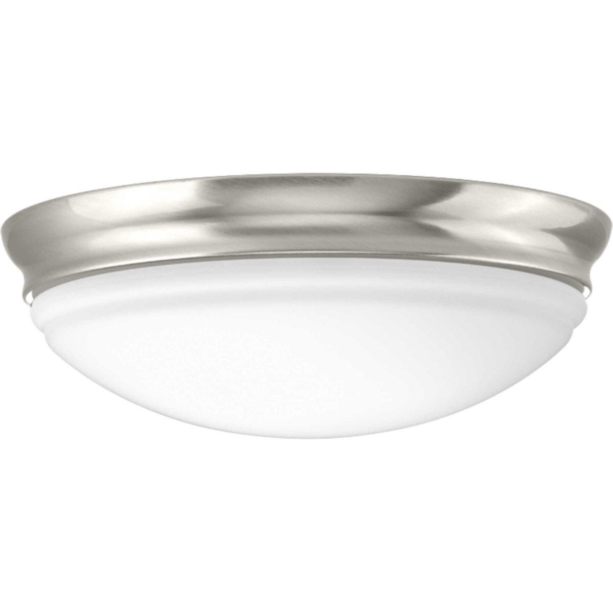 LED Flush Mount LED 11 inch Brushed Nickel Flush Mount Ceiling Light, Progress LED