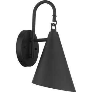 Playwright 1 Light 13 inch Sand Coal Outdoor Wall Mount, Great Outdoors