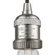 Franklin Restoration Bare Bulb LED 2 inch Brushed Satin Nickel Mini Pendant Ceiling Light