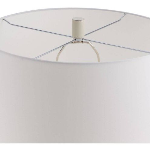 Folsom 29.5 inch 150.00 watt Bronze and Ivory Lamp Portable Light