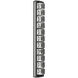 Tessera LED 5.1 inch Matte Black with Salt White Sconce Wall Light