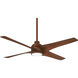 Swept 56 inch Distressed Koa Ceiling Fan