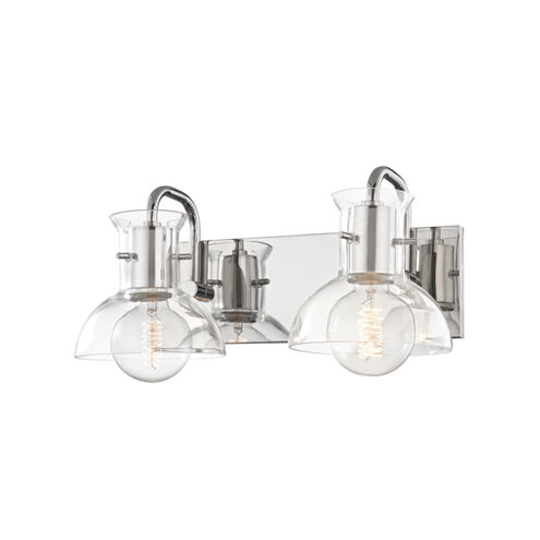 Riley 2 Light 14.50 inch Bathroom Vanity Light