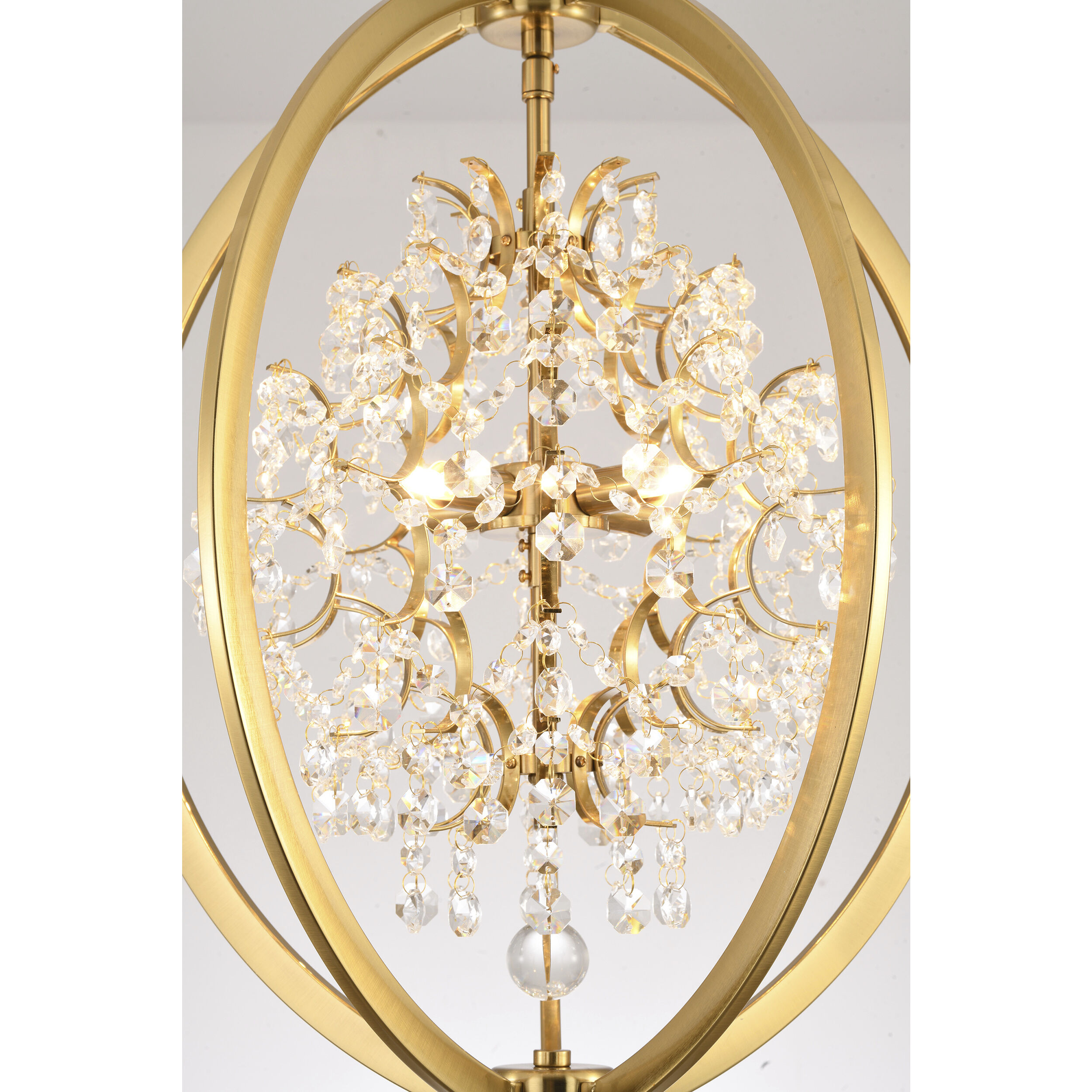 Canada 4 Light 18 inch Antique Brass Chandelier Ceiling Light