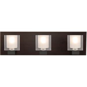 Bolo 3 Light 22 inch Bronze Vanity Light Wall Light