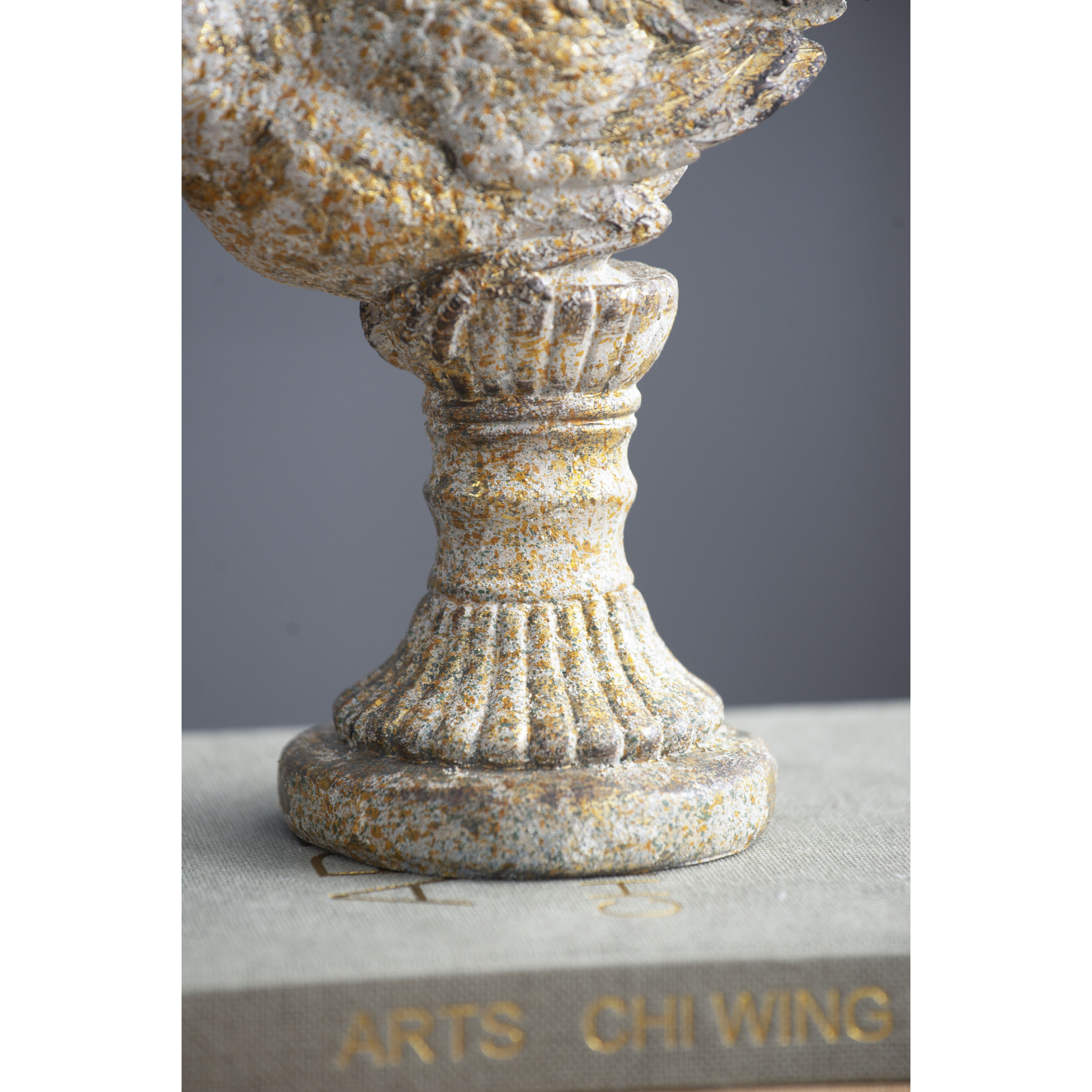 Anita Gray and Gold Figurine