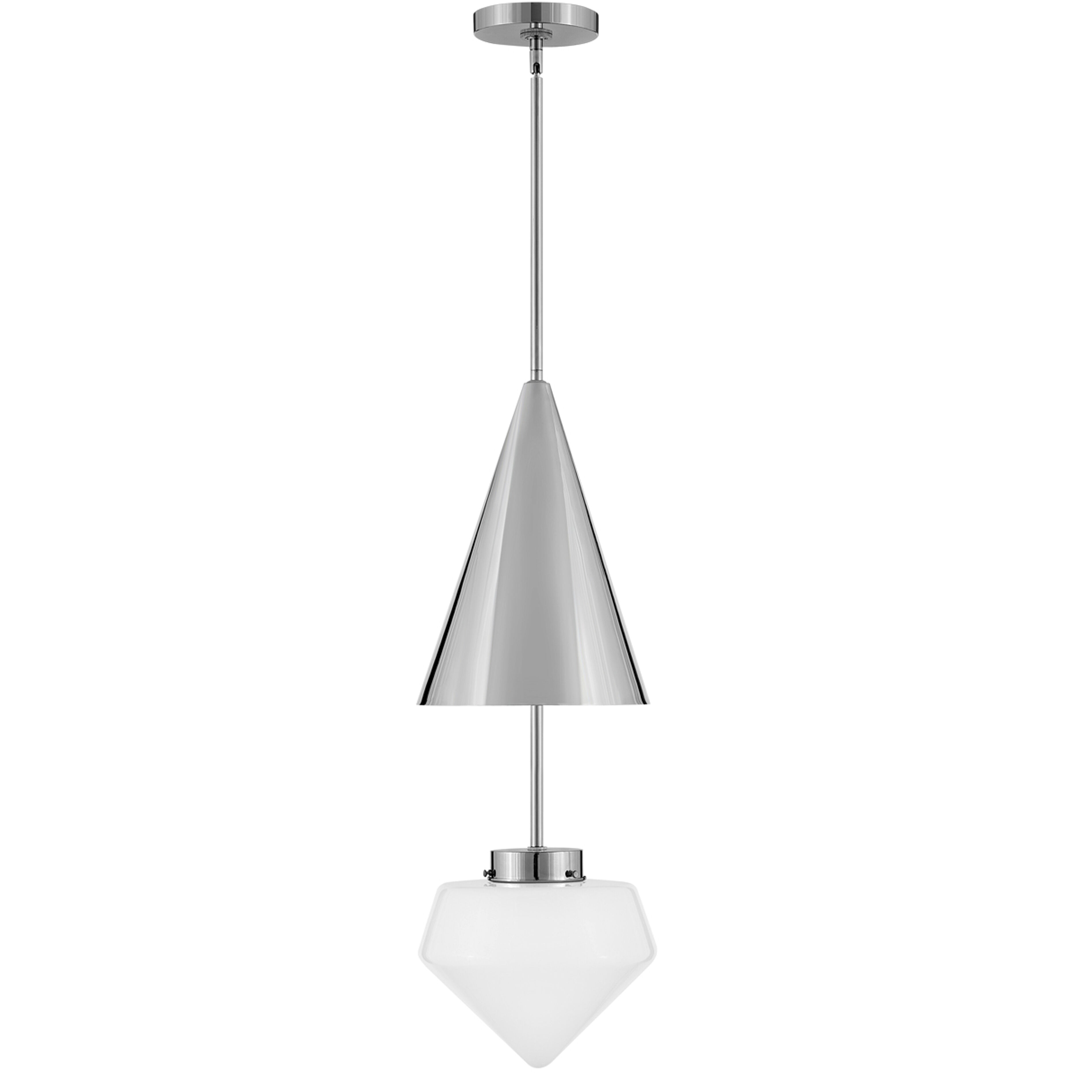 Betty LED 9.5 inch Polished Nickel Pendant Ceiling Light