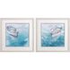 Waterside Collection Blue Framed Art