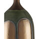 Cuprum 26 inch 150 watt Dark Green and Copper Table Lamp Portable Light