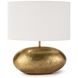 Joule 19 inch 100.00 watt Natural Brass Mini Lamp Portable Light, Table Lamp