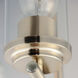Corona 3 Light 17 inch Satin Nickel Single-Tier Chandelier Ceiling Light in Clear
