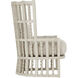 Norene Fog Gray Demetria Wing Chair