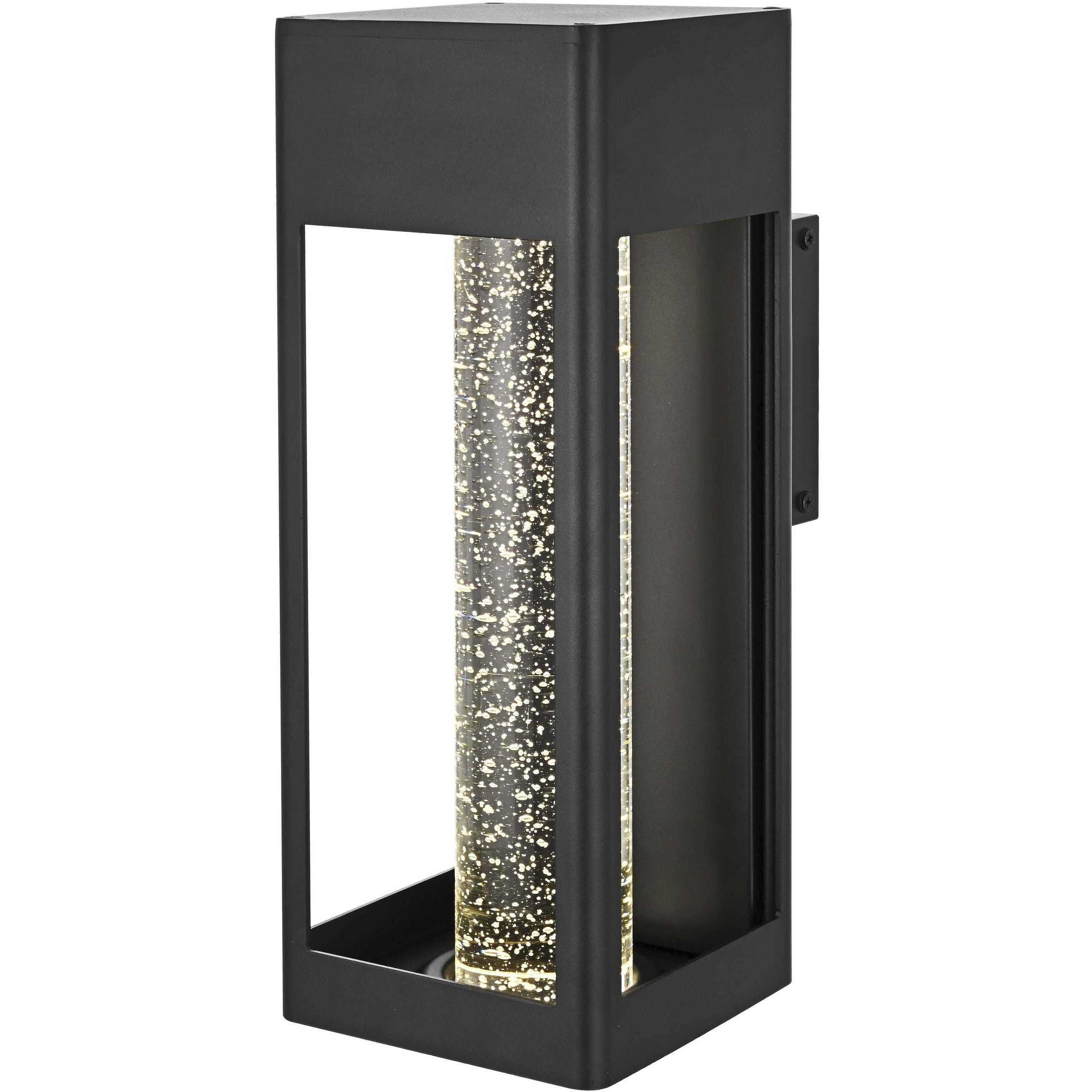 Amaris 1 Light 15 inch Black Outdoor Wall Sconce