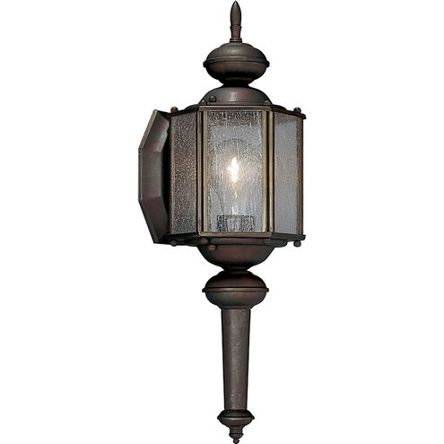 Roman Bronze 1 Light 18 inch Roman Bronze Outdoor Wall Lantern