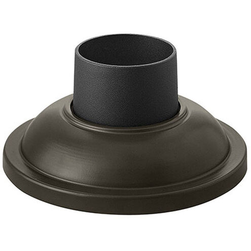 Isaac 7 inch Bronze Outdoor Pier Mount Base