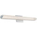 Eco LED 31 inch Chrome Bath Vanity Light Wall Light