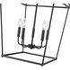 Nellita 5 Light 18 inch Matte Black Indoor Pendant Ceiling Light