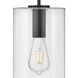 Lane LED 7 inch Black Pendant Ceiling Light