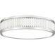 Stari LED 12.75 inch Brushed Nickel Flush Mount Ceiling Light