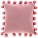 Pomtastic 18 X 18 inch Pale Pink Pillow Kit, Square