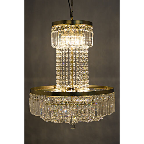 St. Petersburg 8 Light 23 inch Antique Brass Chandelier Ceiling Light