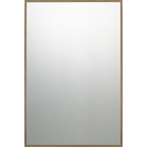 Reflections 36 X 24 inch Antique Brass Mirror