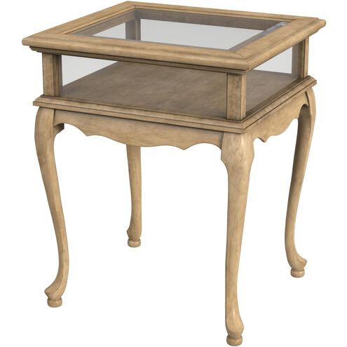 Burton Curio Table in Beige