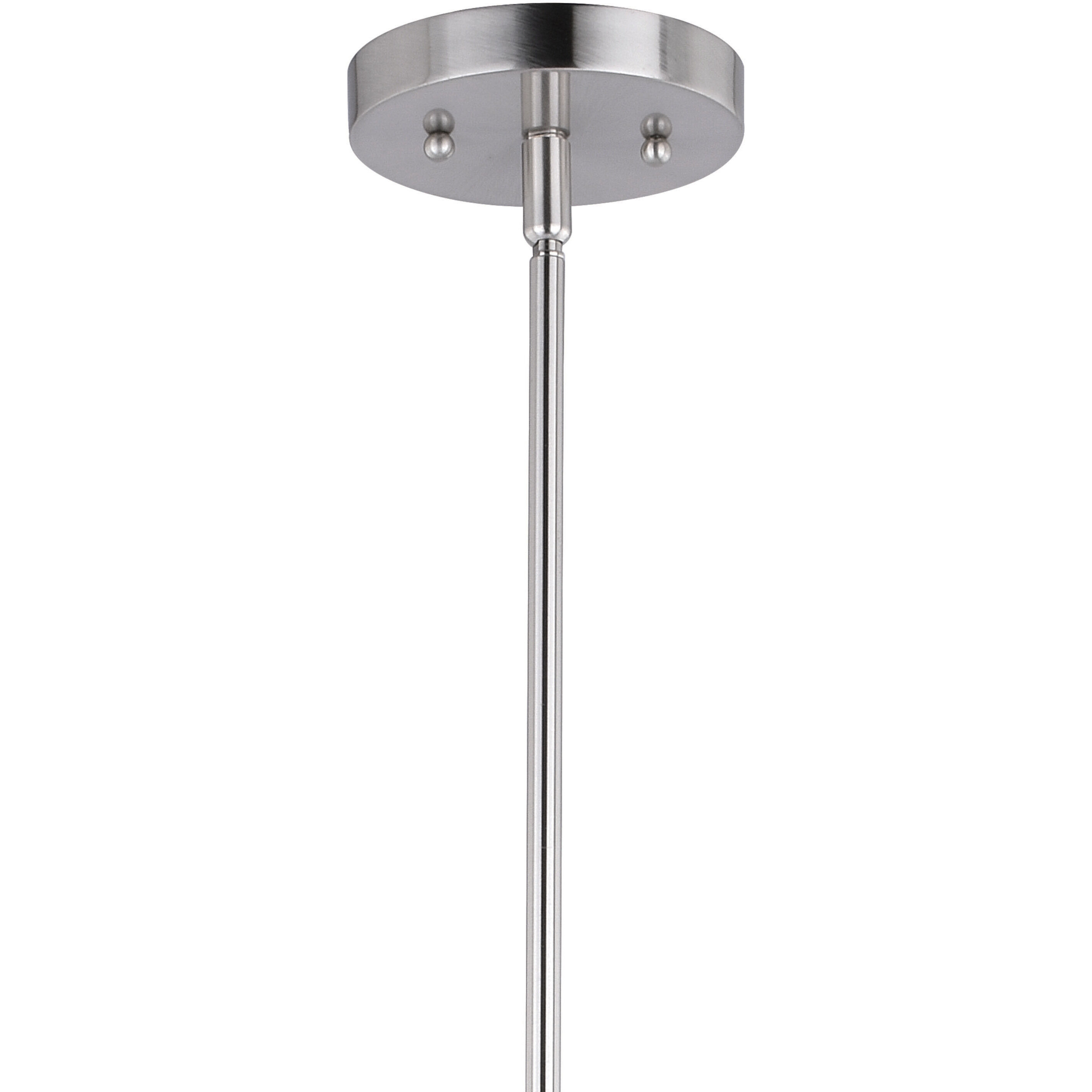 Beloit LED 26 inch Satin Nickel Chandelier Ceiling Light